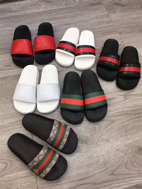 gucci fake slides|how to authenticate gucci shoes.